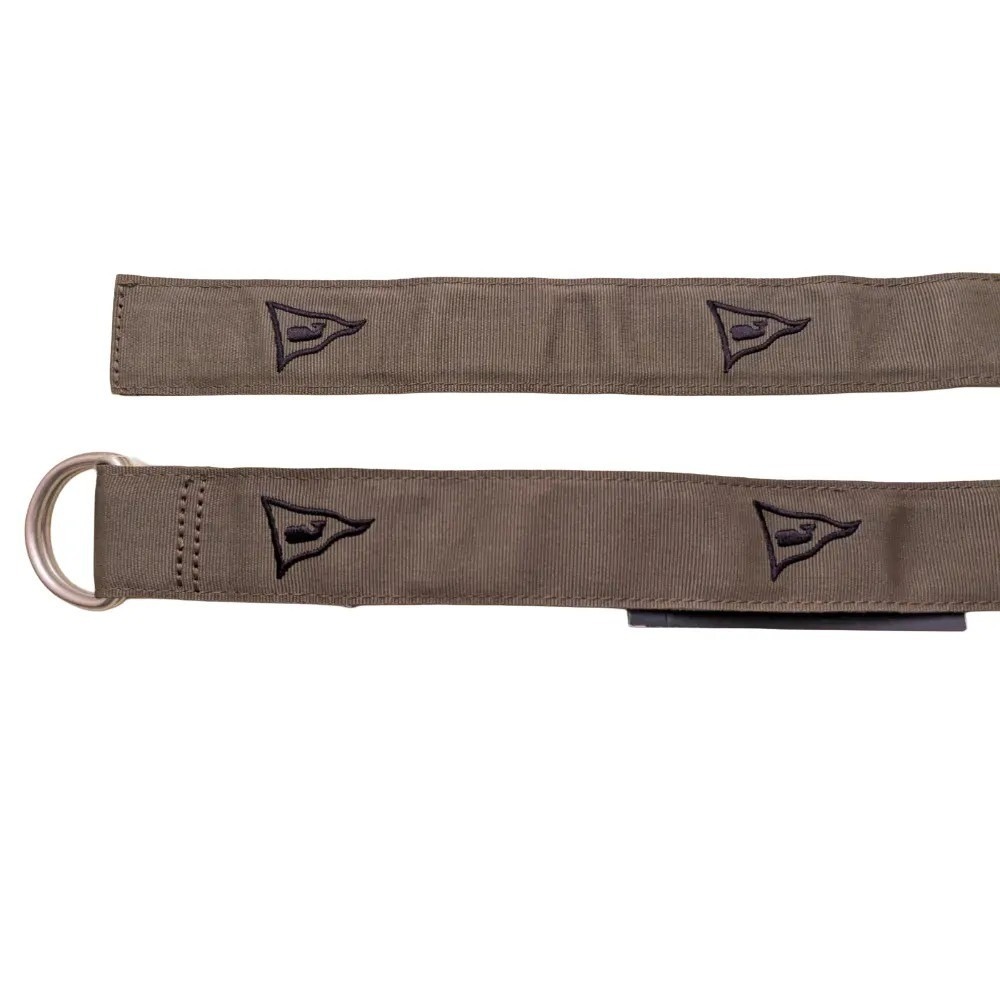 Vineyard Vines Men's Pennant Whale Logo Canvas D-Ring Belt Sz L NWT $50